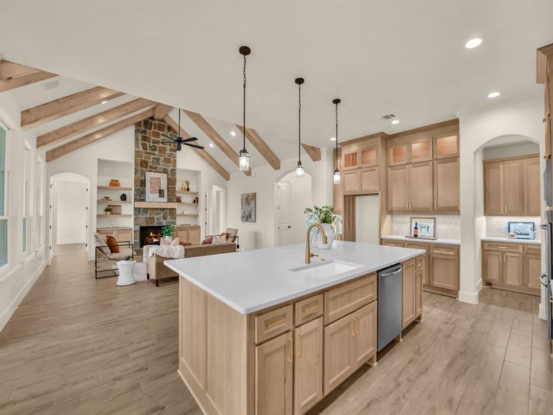 Furnished interior view inside a new home in , Decatur (Image 35).