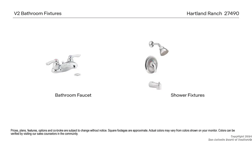 Sample of building materials used in homes in Hartland Ranch, Lockhart (Image 25).