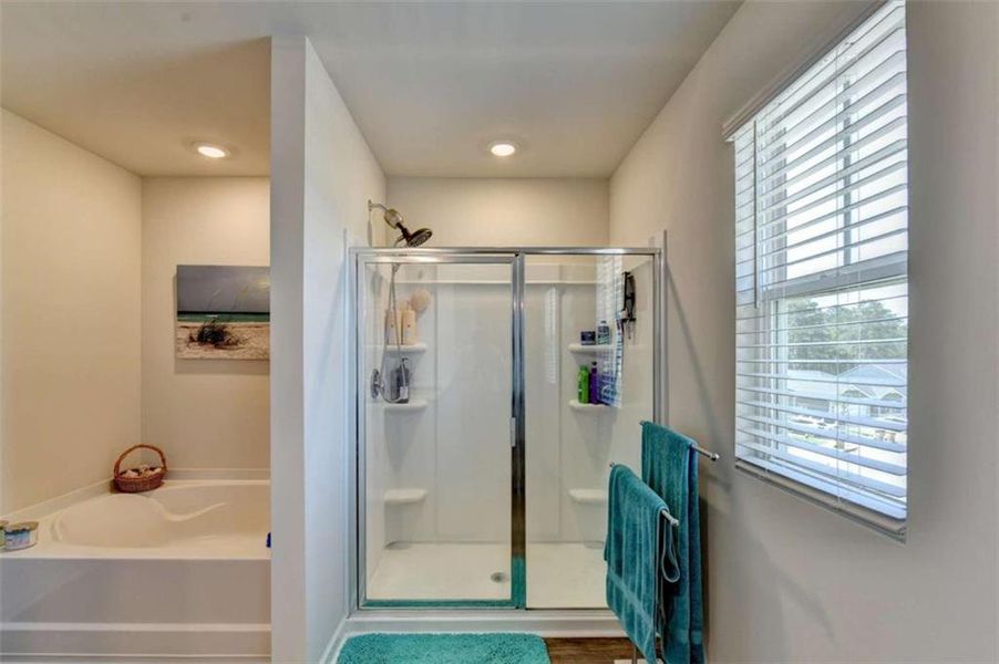 Furnished interior view inside a new home in Twin Lakes, Hoschton (Image 50).