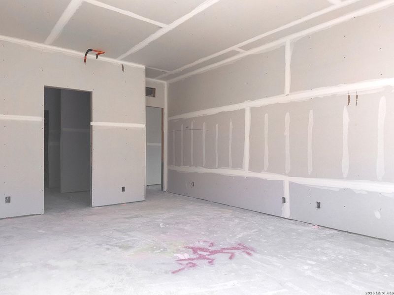 In-progress construction of a new home in Cordova Trails, Seguin, TX (Image 28).