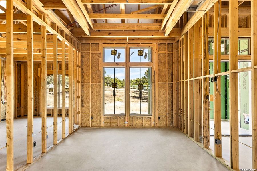 In-progress construction of a new home in , Canyon Lake, TX (Image 12).