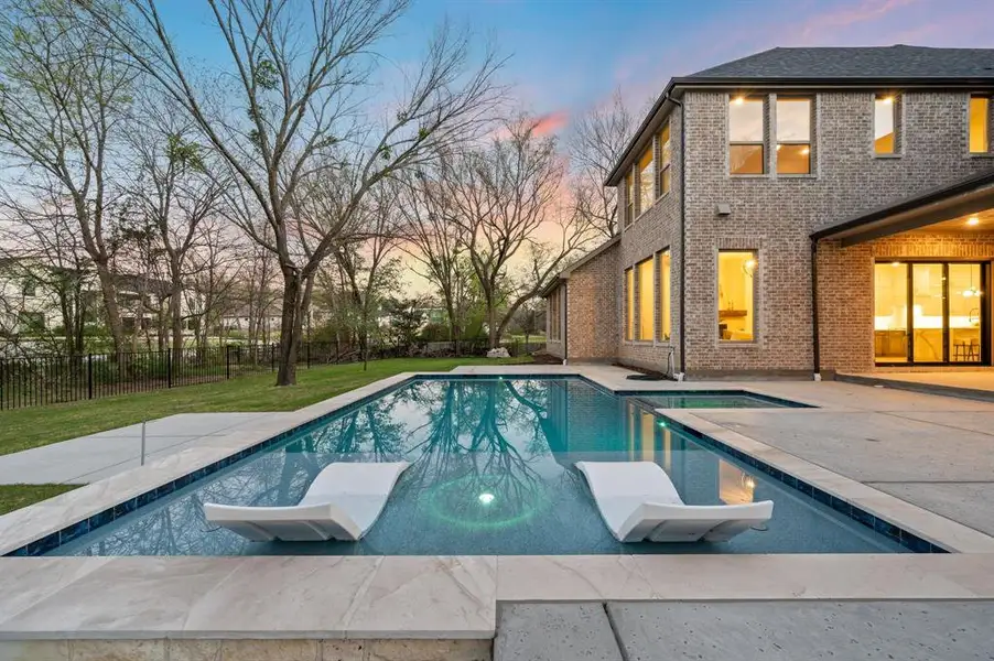 Exterior details and patio area of a home in , Keller (Image 4). Exterior details and patio area of a home in , Keller (Image 4).