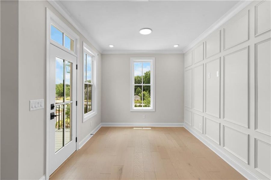 Spacious, unfurnished interior of a new home in Park Walke, Alpharetta (Image 32). Spacious, unfurnished interior of a new home in Park Walke, Alpharetta (Image 32).