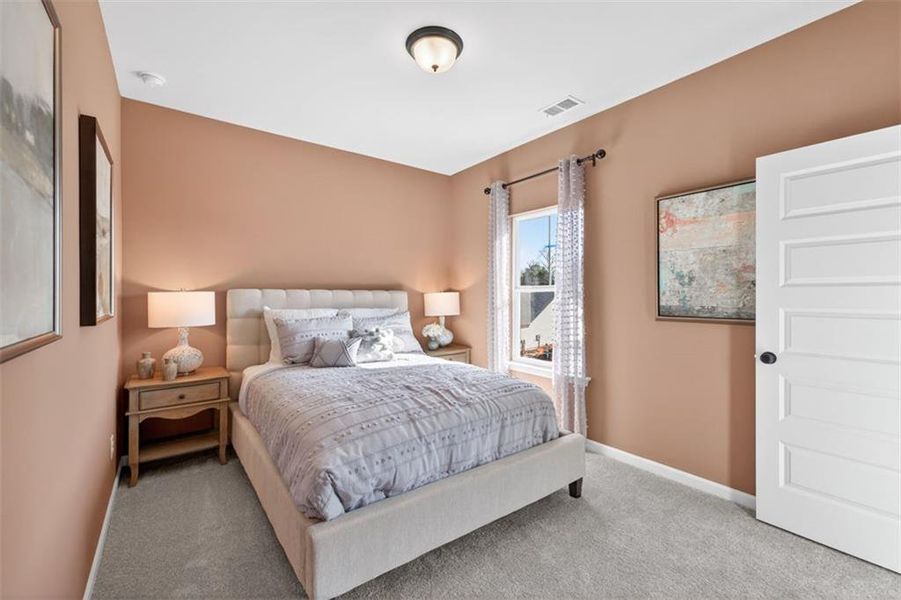 Furnished interior view inside a new home in Saddle Ridge, Calhoun (Image 22).