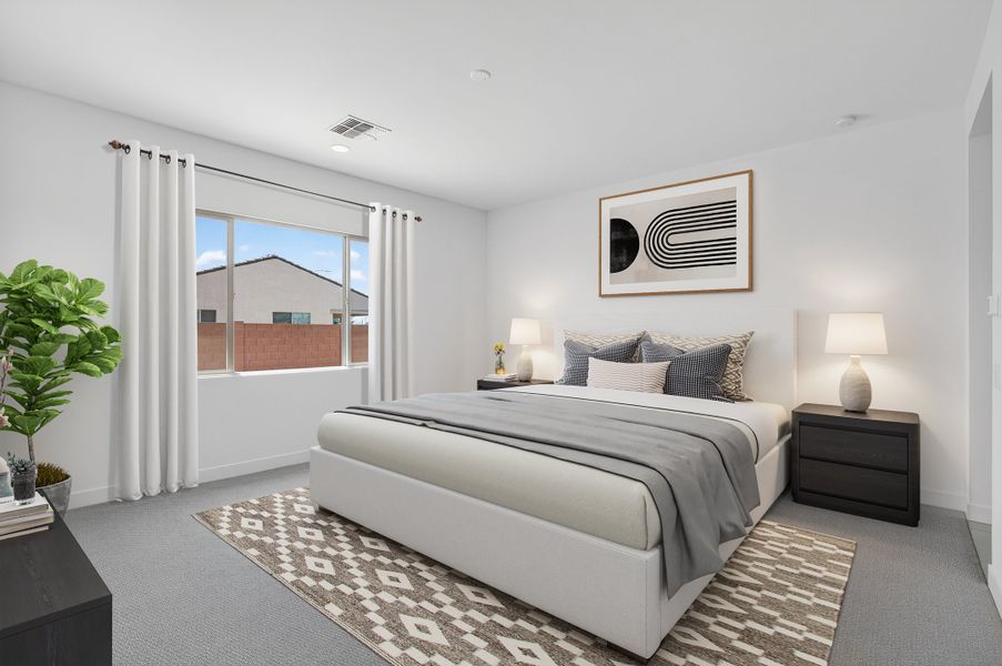 Furnished interior view inside a new home in Stonehaven, Glendale (Image 9).