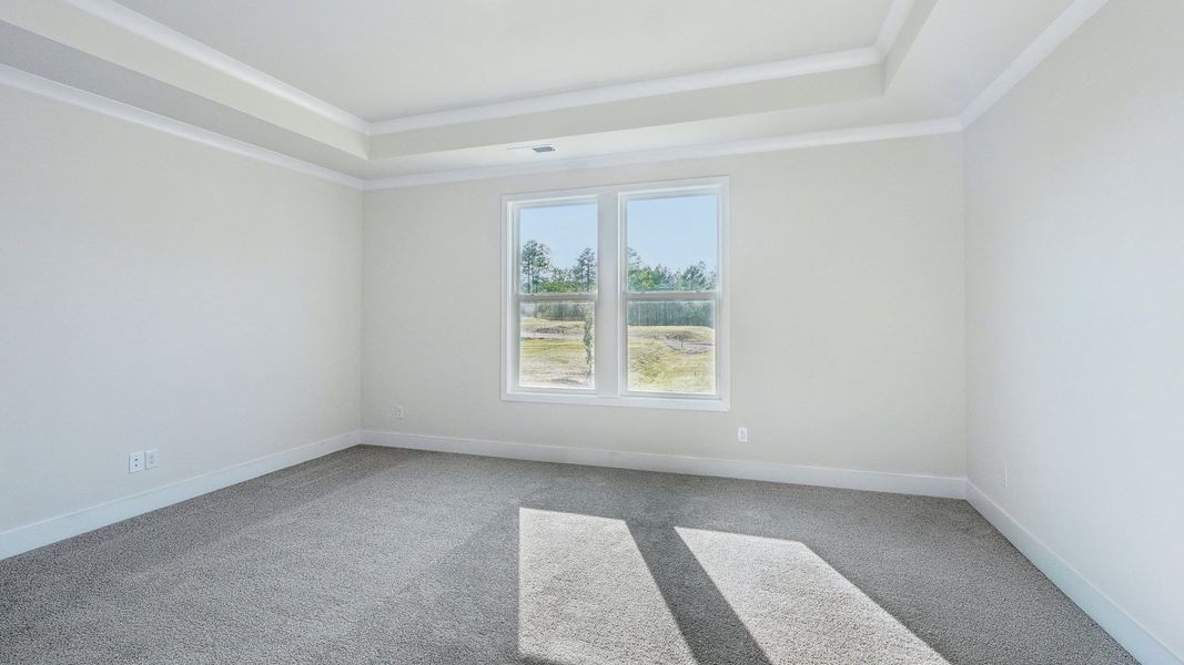 Representative unfurnished interior of a home built from the Willow by D.R. Horton in Westport, York (Image 23).