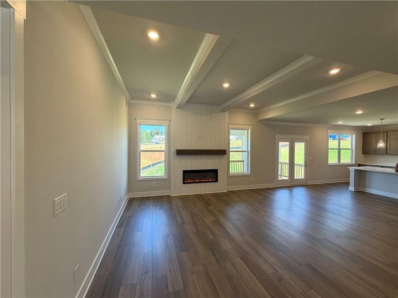 Spacious, unfurnished interior of a new home in Mallard’s Landing, Jefferson (Image 36).