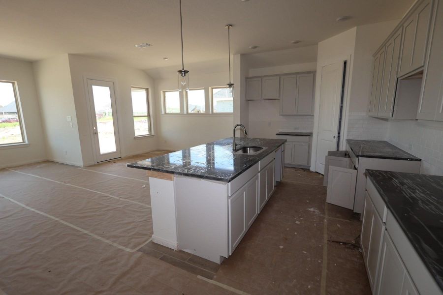 In-progress construction of a new home in , Texas City, TX (Image 14). In-progress construction of a new home in , Texas City, TX (Image 14).