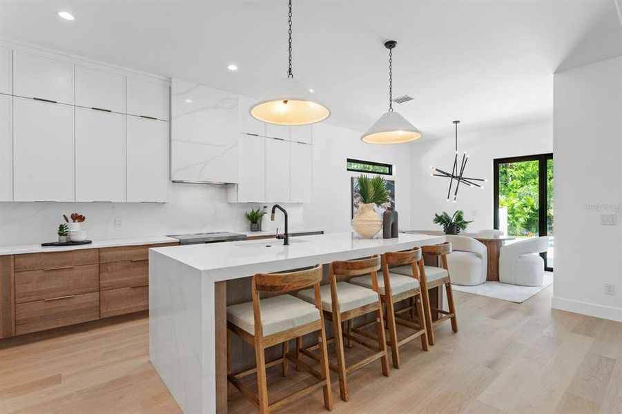 Furnished interior view inside a new home in , Sarasota (Image 7).