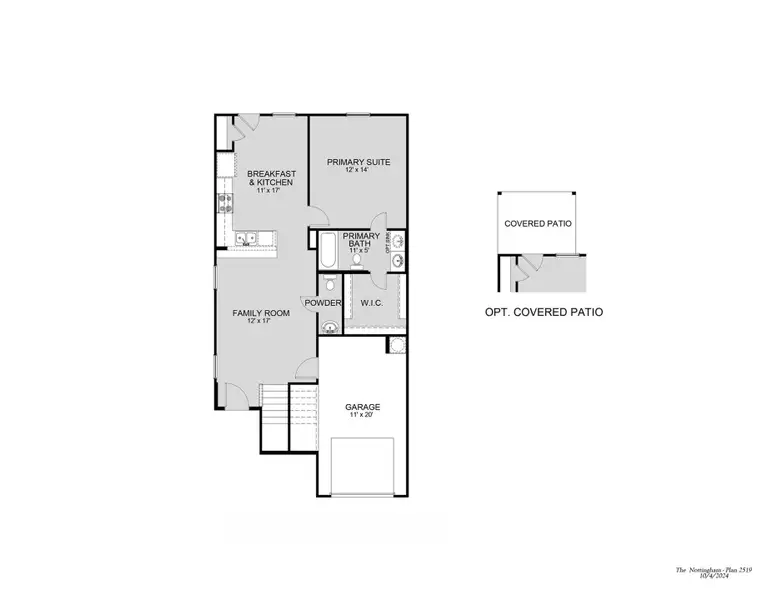 2D floor plan layout of this home in Townsend Reserve, Splendora, TX (Image 2). 2D floor plan layout of this home in Townsend Reserve, Splendora, TX (Image 2).