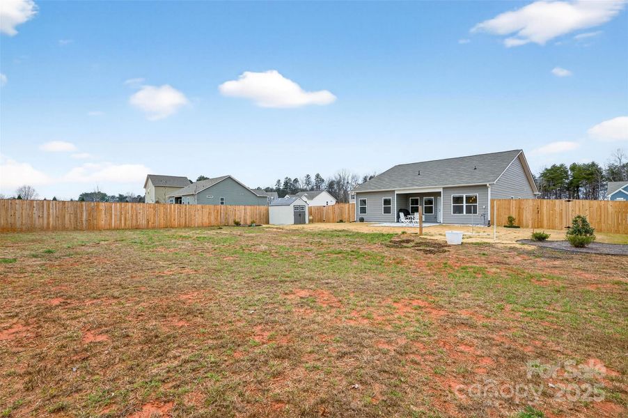 Exterior details and patio area of a home in Saddlebrook, Sherrills Ford (Image 25).