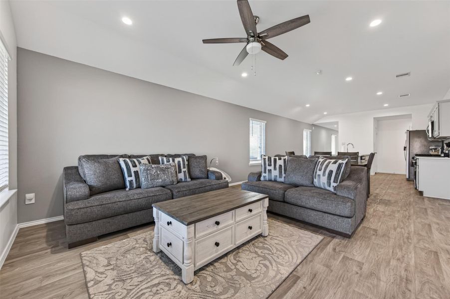 Furnished interior view inside a new home in , Spring (Image 17). Furnished interior view inside a new home in , Spring (Image 17).