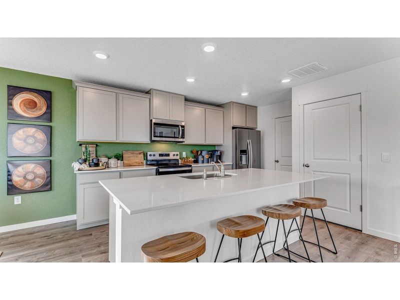 Furnished interior view inside a new home in Prairie Song, Windsor (Image 17).