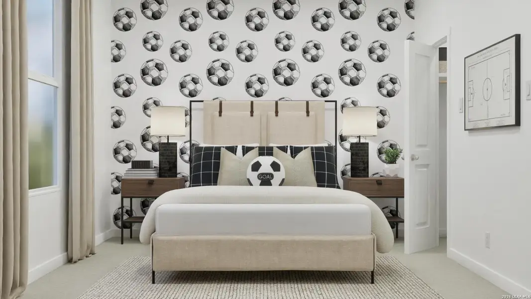 Furnished interior view inside a new home in Brookmill, San Antonio (Image 3).