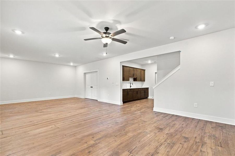 Spacious, unfurnished interior of a new home in , Ellijay (Image 48).