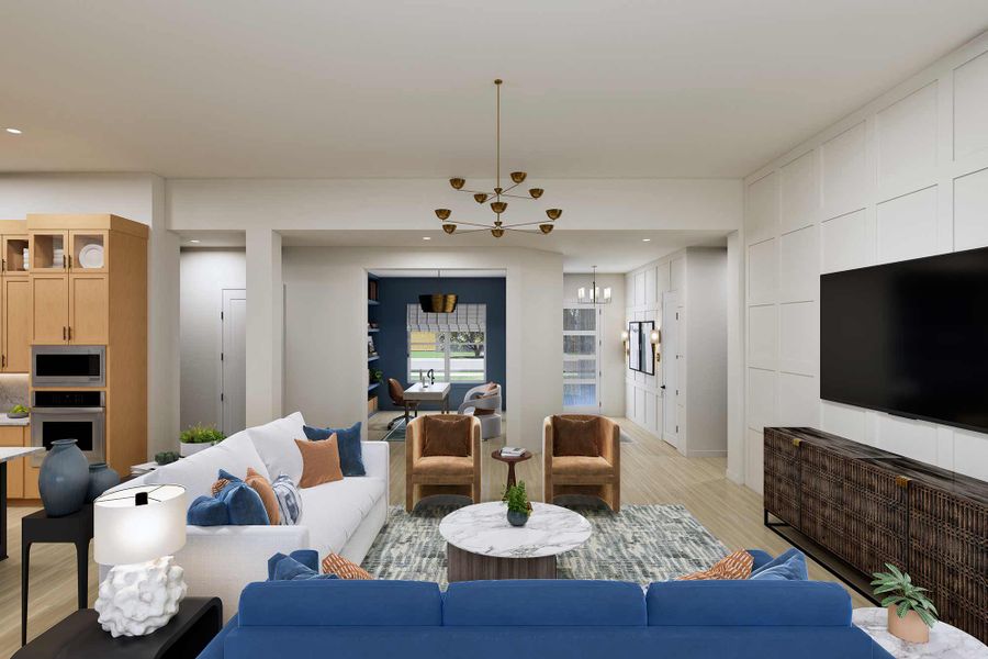 The Bollinger - Family Room The Bollinger - Family Room