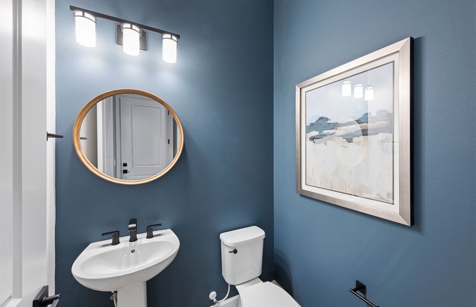 Furnished interior view inside a new home in Del Webb Tradition, Port St. Lucie (Image 12).