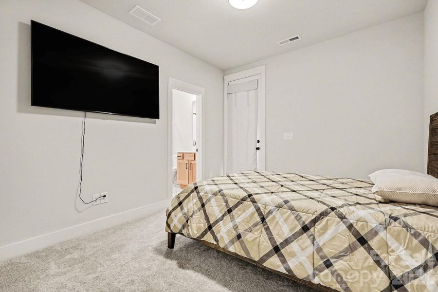 Furnished interior view inside a new home in , Charlotte (Image 19).