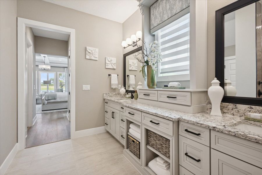Owners Bathroom - Biscayne II at North River Ranch:Owners Bathroom - Biscayne II at North River Ranch