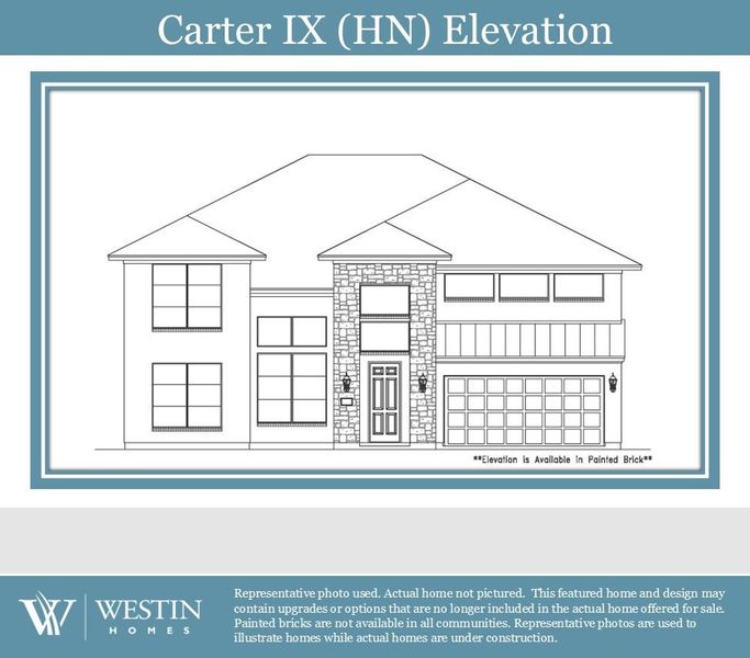 Brick & Stone (Community Specific) Elevation