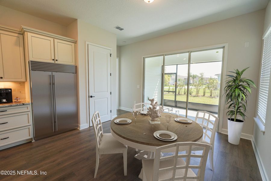 Furnished interior view inside a new home in , St. Augustine (Image 8).