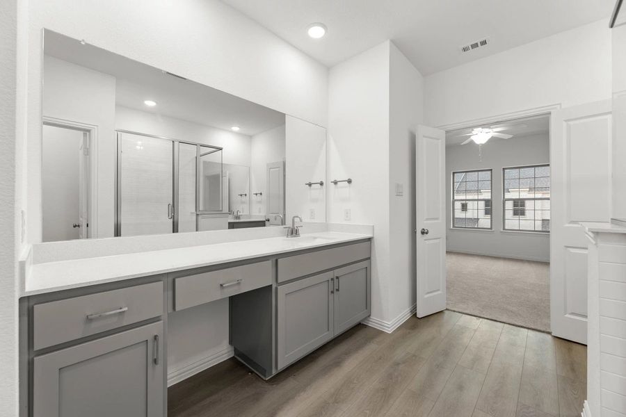 Primary Bathroom featuring the Milan Collection