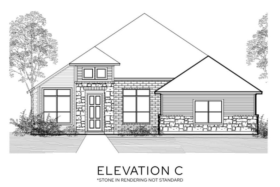 Representative rendering of the exterior for the The Broadway by Lillian Custom Homes (Image 7). Representative rendering of the exterior for the The Broadway by Lillian Custom Homes (Image 7).