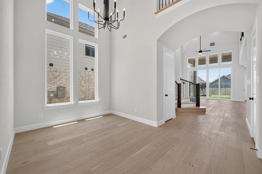 Spacious, unfurnished interior of a new home in Pecan Square, Northlake (Image 21).