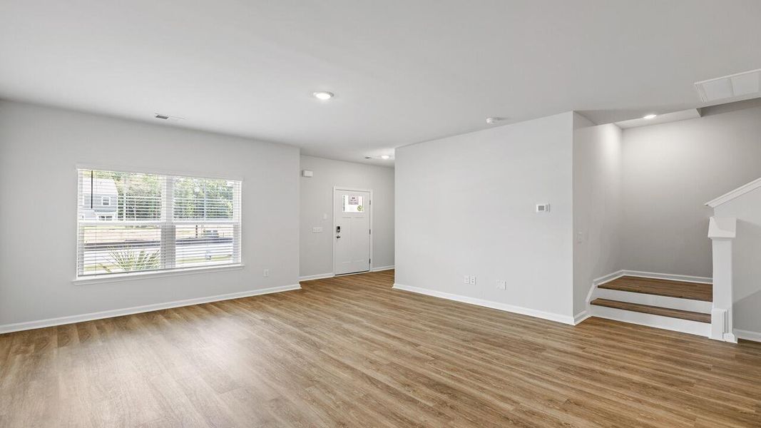 Spacious, unfurnished interior of a new home in The Crossing at St. James, Summerville (Image 21).