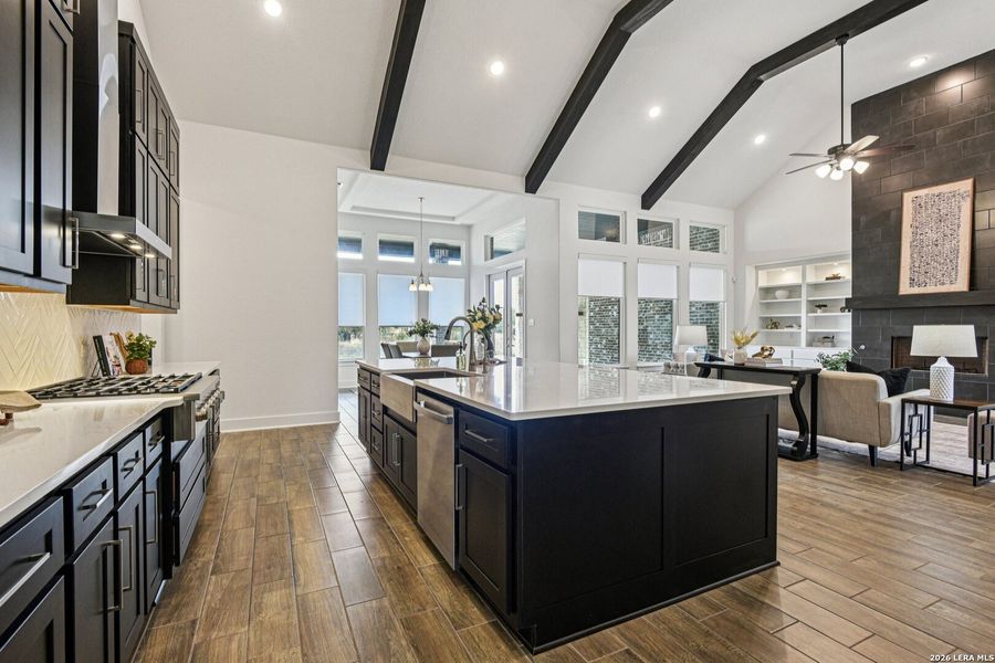 Furnished interior view inside a new home in Waldsanger, New Braunfels (Image 41).