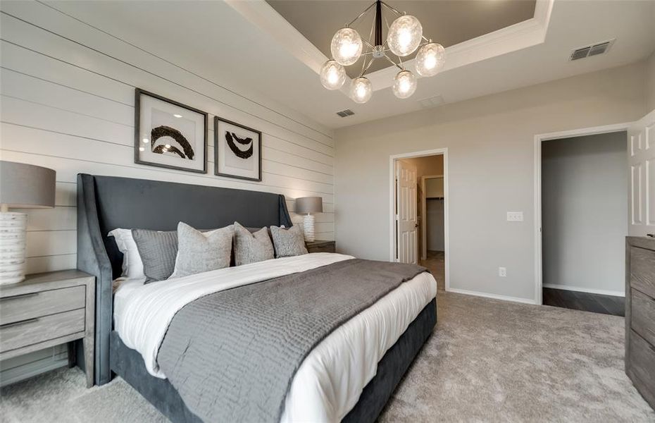 *Model Representation - Spacious owner's suite with private bath *Model Representation - Spacious owner's suite with private bath
