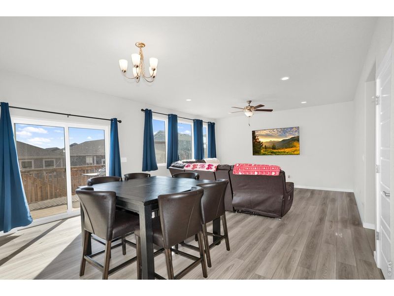 Furnished interior view inside a new home in Hidden Valley – Clover Collection, Severance (Image 22).