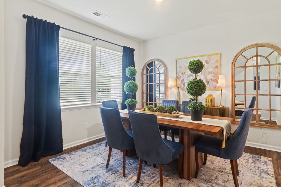 Furnished interior view inside a new home in Birdhaven, Lexington (Image 5). Furnished interior view inside a new home in Birdhaven, Lexington (Image 5).
