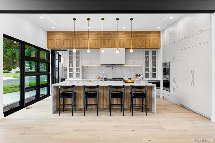 Furnished interior view inside a new home in , Denver (Image 36).