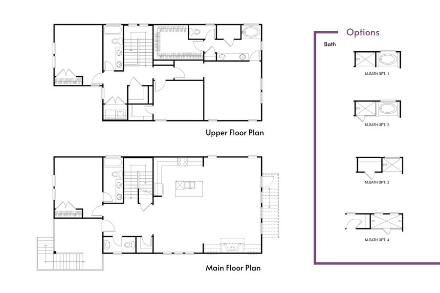 2D floor plan layout of this home in Mount Pleasant Homes, Mount Pleasant, SC (Image 4). 2D floor plan layout of this home in Mount Pleasant Homes, Mount Pleasant, SC (Image 4).