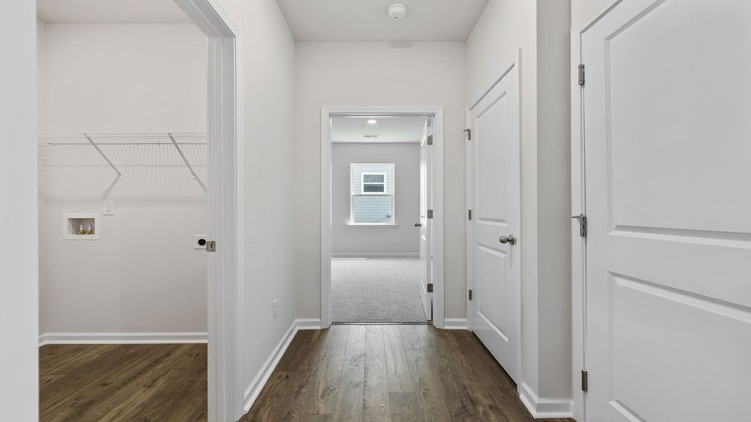 Spacious, unfurnished interior of a new home in Durbin Meadows Traditions, Fountain Inn (Image 17).