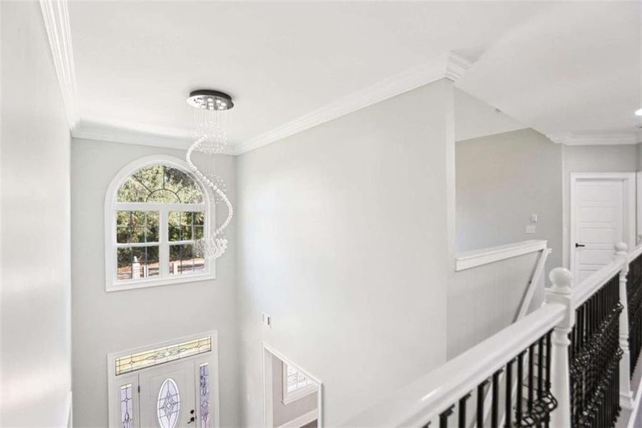 Furnished interior view inside a new home in , Lilburn (Image 12). Furnished interior view inside a new home in , Lilburn (Image 12).