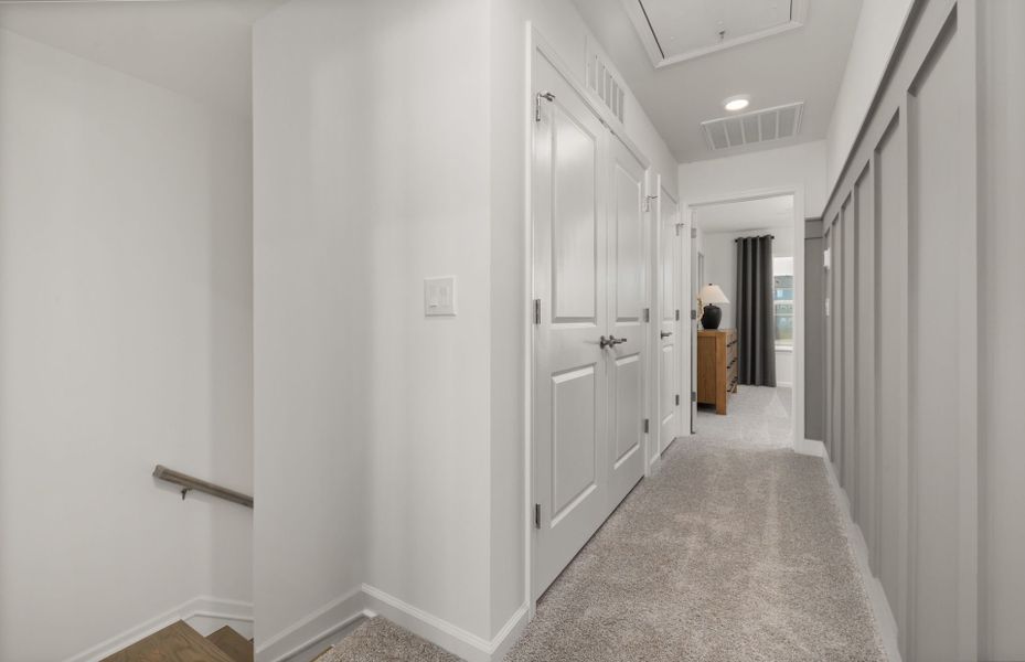 Representative unfurnished interior of a home built from the Crestwind by Pulte Homes in Everton, Durham (Image 23).