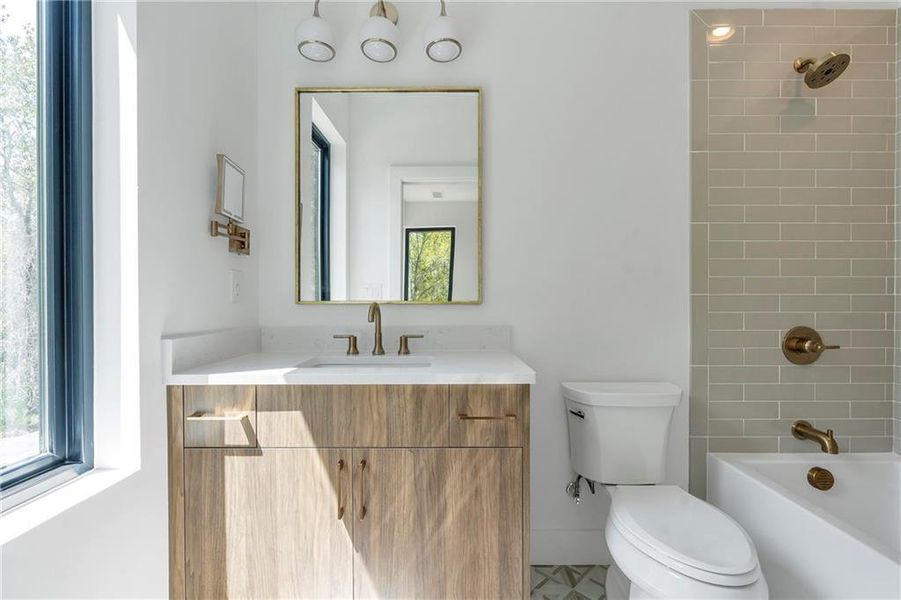 Furnished interior view inside a new home in Aster, Roswell (Image 17).