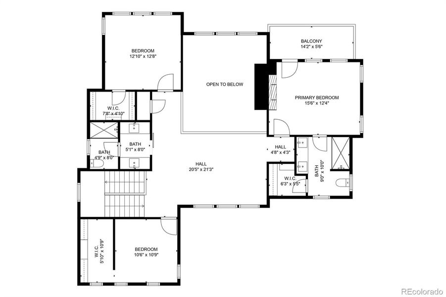 2nd floor, floor plan.