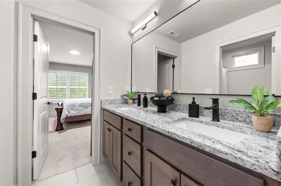 Furnished interior view inside a new home in , Conyers (Image 19).