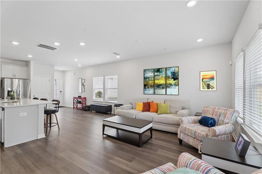 Furnished interior view inside a new home in , Smyrna (Image 12).