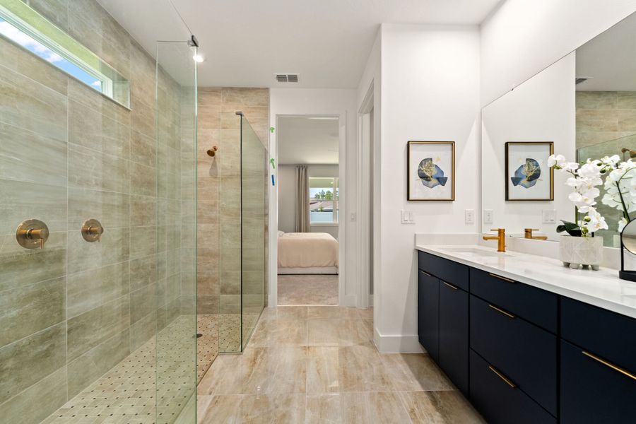 Representative furnished interior of a home built from the Olympic by Mattamy Homes in Crosswind Ranch, Parrish (Image 12).