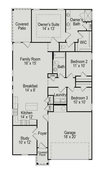 The Kettering II- Floor Plan The Kettering II- Floor Plan
