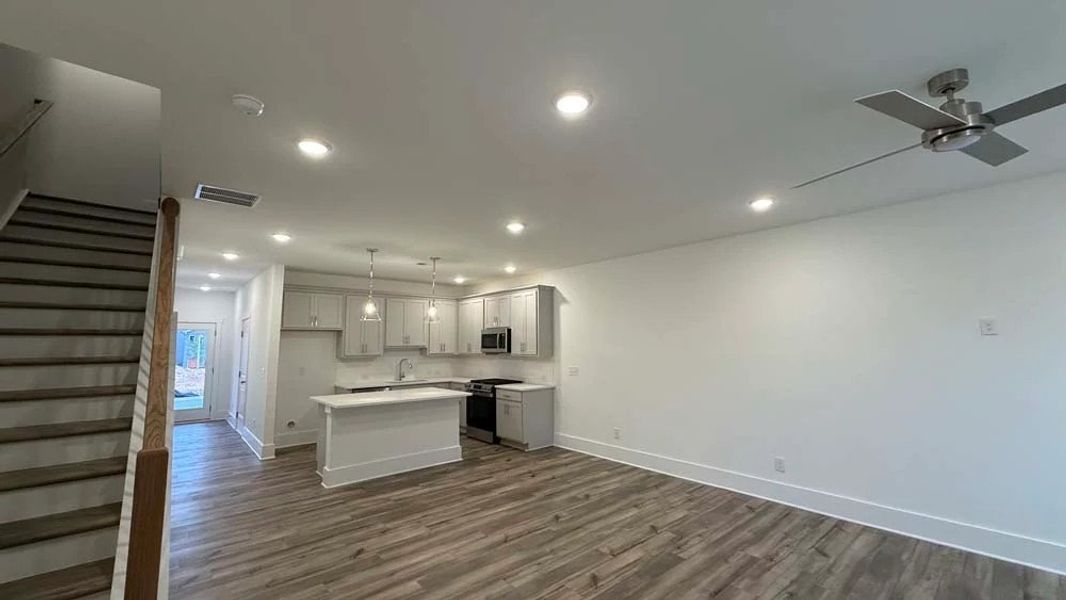 Foyer & Family Room Construction Progress