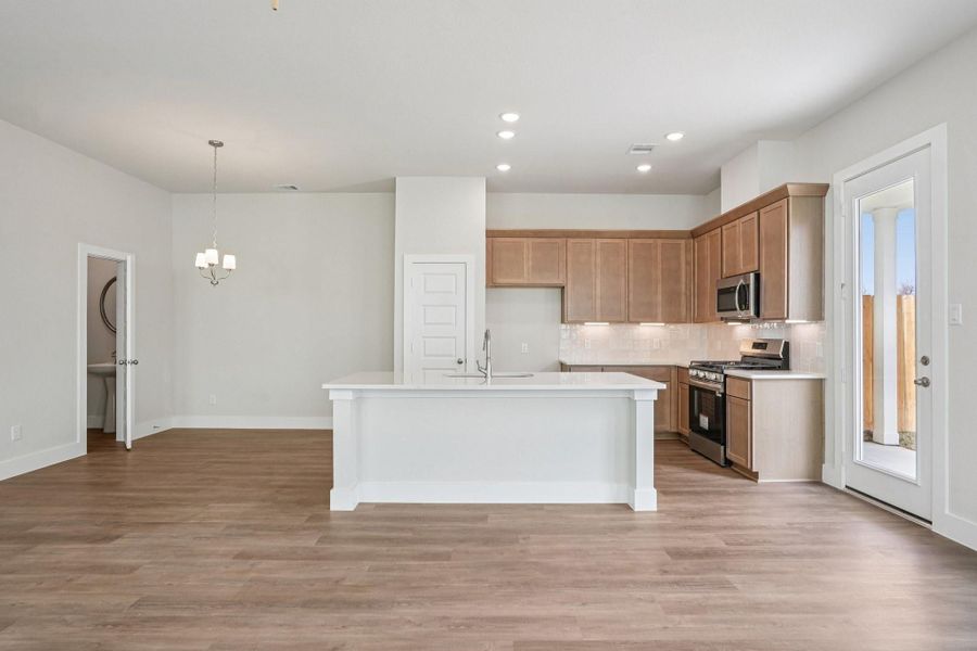 Furnished interior view inside a new home in Cay Landing, Houston (Image 9).