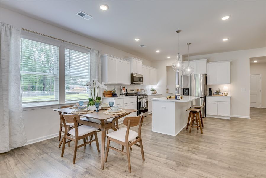 Furnished interior view inside a new home in Heritage Bay, Sumter (Image 11). Furnished interior view inside a new home in Heritage Bay, Sumter (Image 11).