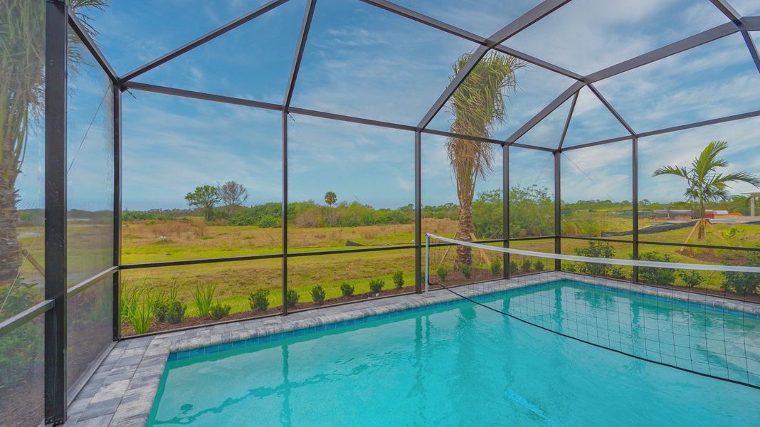 Representative exterior details of a home built from the Harvest 3 by Neal Communities in Vistera of Venice, Venice (Image 3).