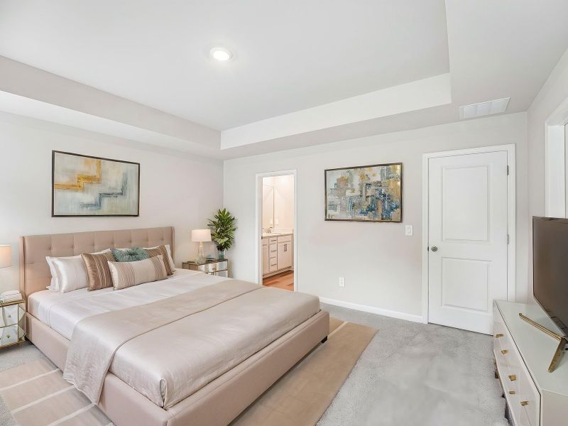 Furnished interior view inside a new home in Artisan Walk, Fairburn (Image 9).