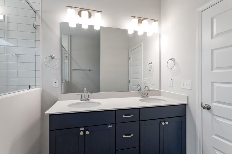 Furnished interior view inside a new home in , Summerville (Image 10).